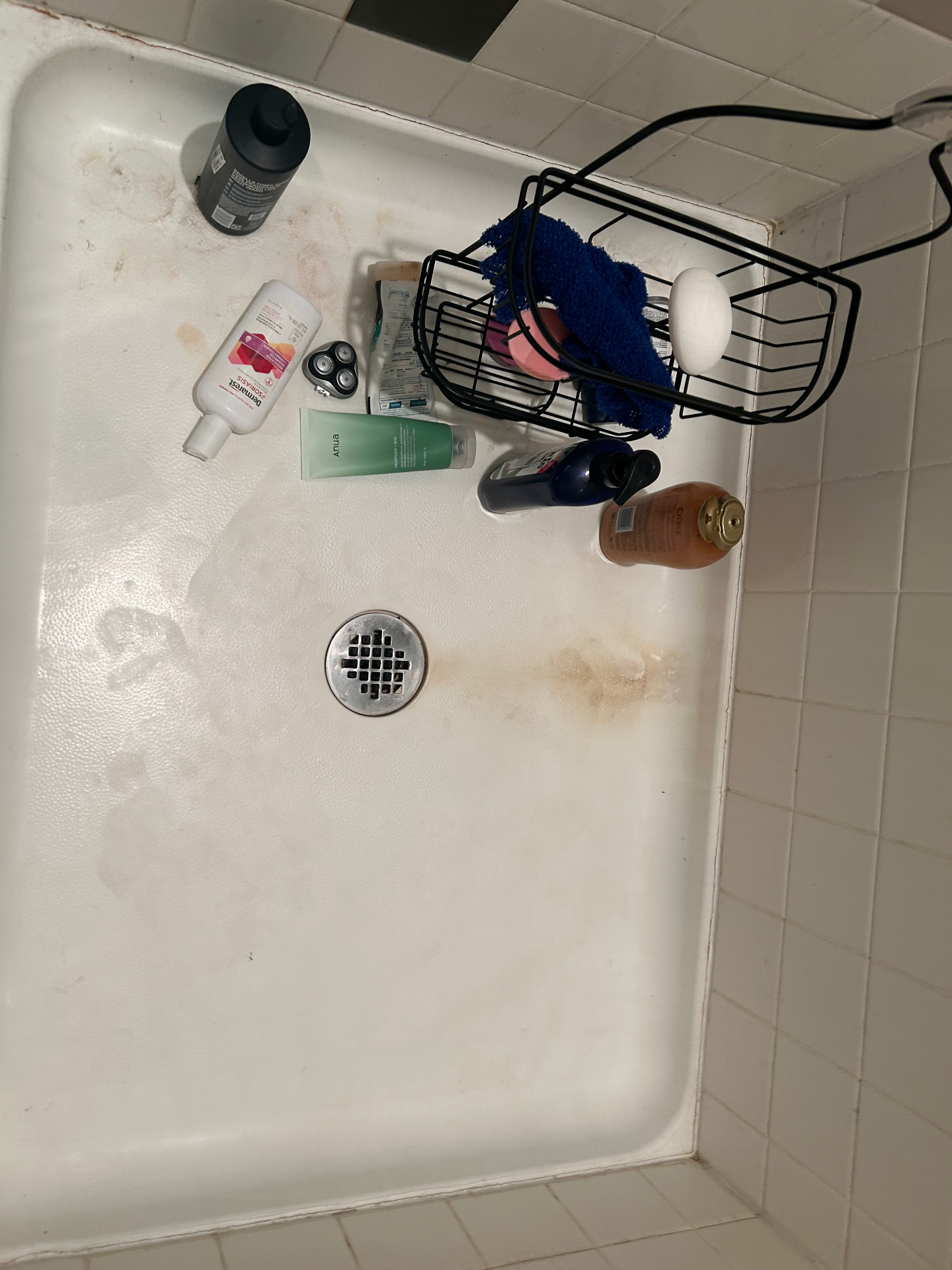 Before Shower & tile refresh